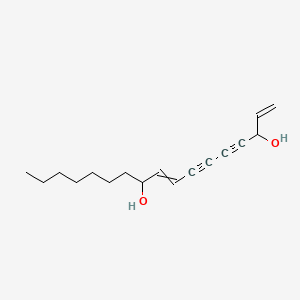 Chemical structure of Panaxydiol