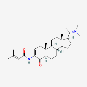 Chemical structure of Pachysamine M