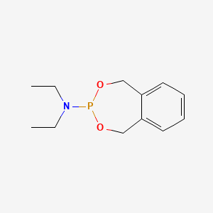 Chemical structure of o-Xylylene N,N-diethylphosphoramidite