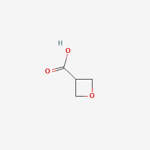 Chemical structure of Oxetane-3-carboxylic acid