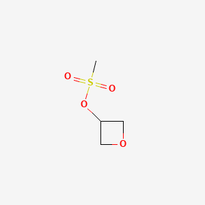Chemical structure of Oxetan-3-yl Methanesulfonate