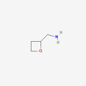 Chemical structure of Oxetan-2-ylmethanamine