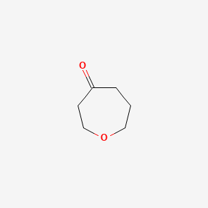 Chemical structure of Oxepan-4-one