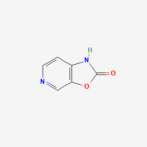 Chemical structure of Oxazolo[5,4-c]pyridin-2(1H)-one