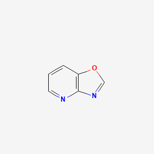 Chemical structure of Oxazolo[4,5-b]pyridine