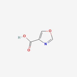Chemical structure of Oxazole-4-carboxylic acid