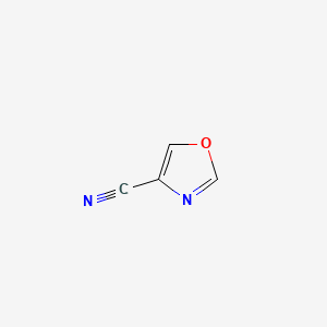 Chemical structure of Oxazole-4-carbonitrile