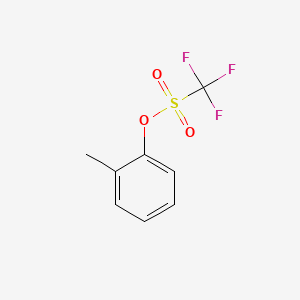 Chemical structure of o-Tolyl Trifluoromethanesulfonate