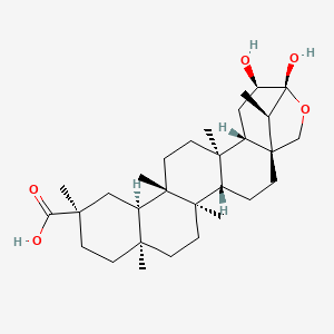 Chemical structure of Orthosphenic acid