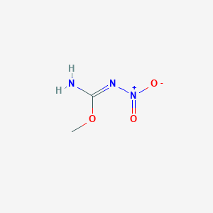 Chemical structure of O-Methyl-N-nitroisourea
