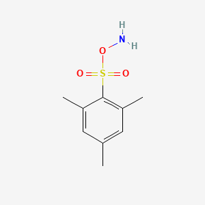 Chemical structure of O-Mesitylenesulfonylhydroxylamine