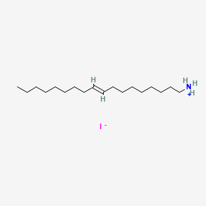 Chemical structure of Oleylammonium Iodide