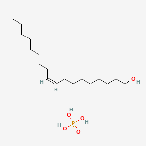 Chemical structure of Oleyl Phosphate
