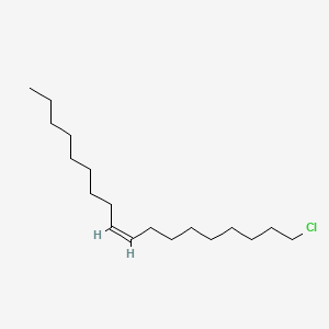 Chemical structure of Oleyl Chloride