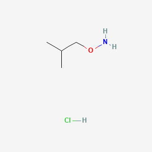 Chemical structure of O-Isobutylhydroxylamine Hydrochloride