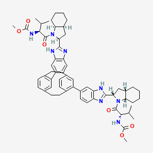 Chemical structure of Odalasvir