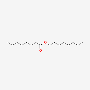 Chemical structure of Octyl octanoate