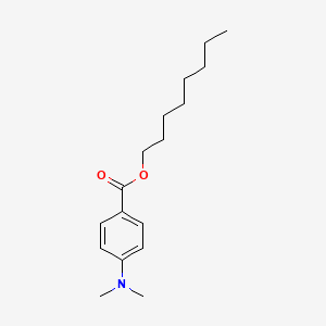Chemical structure of Octyl Dimethyl PABA