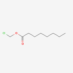 Chemical structure of Chloromethyl octanoate