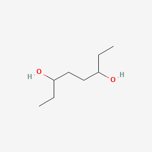 Chemical structure of 3,6-Octanediol