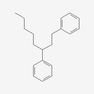 Chemical structure of Octane-1,3-diyldibenzene