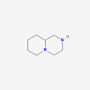 Chemical structure of Octahydro-2H-pyrido[1,2-a]pyrazine