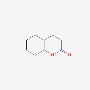 Chemical structure of Octahydrocoumarin