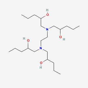Chemical structure of N,N,N',N'-Tetrakis(2-hydroxypentyl)ethylenediamine