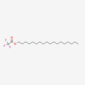 Chemical structure of Octadecyl trifluoroacetate