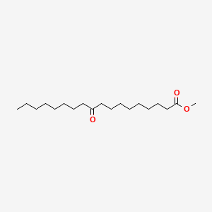 Chemical structure of Methyl 10-oxooctadecanoate