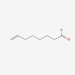 Chemical structure of 7-Octenal