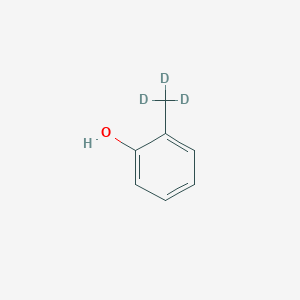Chemical structure of o-Cresol-d3