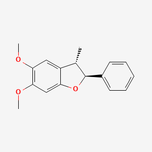 Chemical structure of Obtusafuran methyl ether
