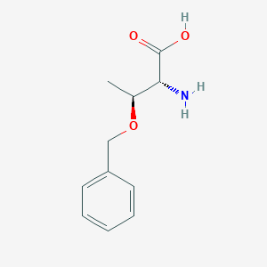 Chemical structure of O-benzyl-threonine