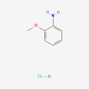 Chemical structure of o-Anisidine Hydrochloride