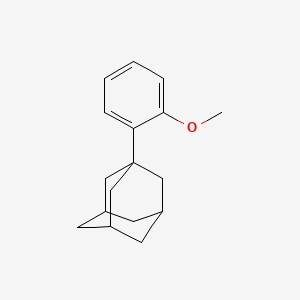 Chemical structure of o-AdaMantylanisole