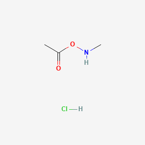 Chemical structure of O-Acetyl-N-methylhydroxylamine Hydrochloride