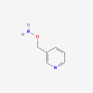 Chemical structure of O-[(3-Pyridyl)methyl]hydroxylamine
