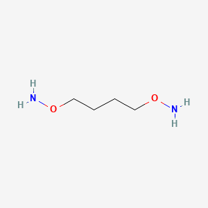 Chemical structure of O,O'-(Butane-1,4-diyl)bis(hydroxylamine) dihydrochloride