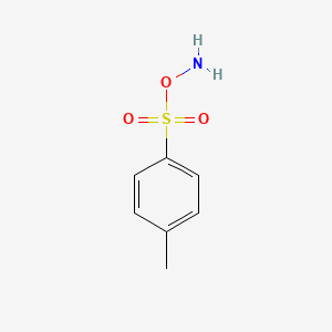 Chemical structure of O-(p-Tolylsulfonyl)hydroxylamine