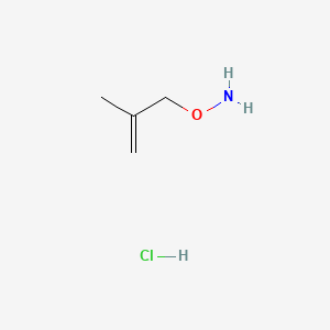 Chemical structure of O-(2-Methylallyl)hydroxylamine hydrochloride