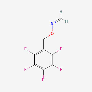 Chemical structure of O-(2,3,4,5,6-Pentafluorobenzyl)formaldoxime