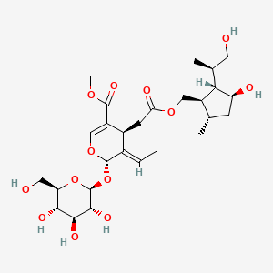 Chemical structure of Nudifloside D