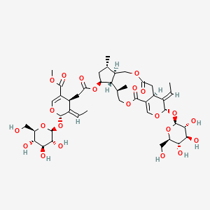 Chemical structure of Nudifloside B