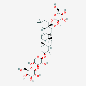 Chemical structure of Nudicaucin B