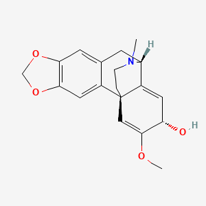 Chemical structure of Nudaurine