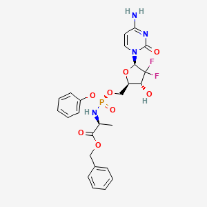 Chemical structure of NUC-1031(SP)