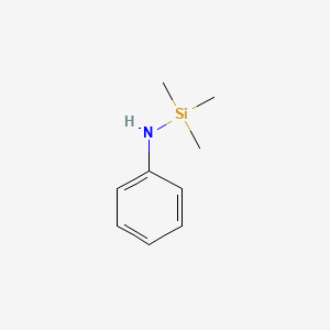 Chemical structure of N-TRIMETHYLSILYLANILINE