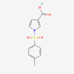 Chemical structure of N-Tosyl-3-pyrrolecarboxylic Acid