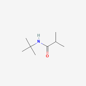Chemical structure of N-tert-butylisobutyramide